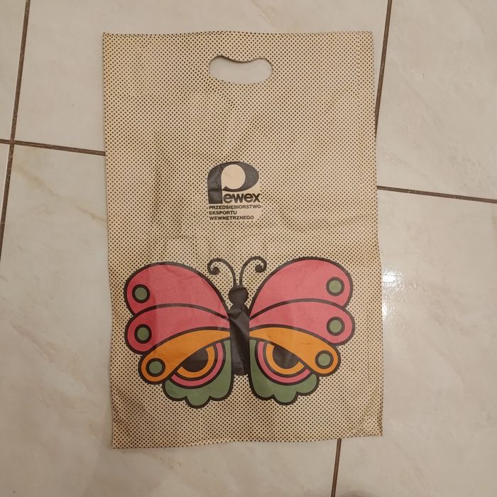 Torba papierowa Pewex kolekcjonerska