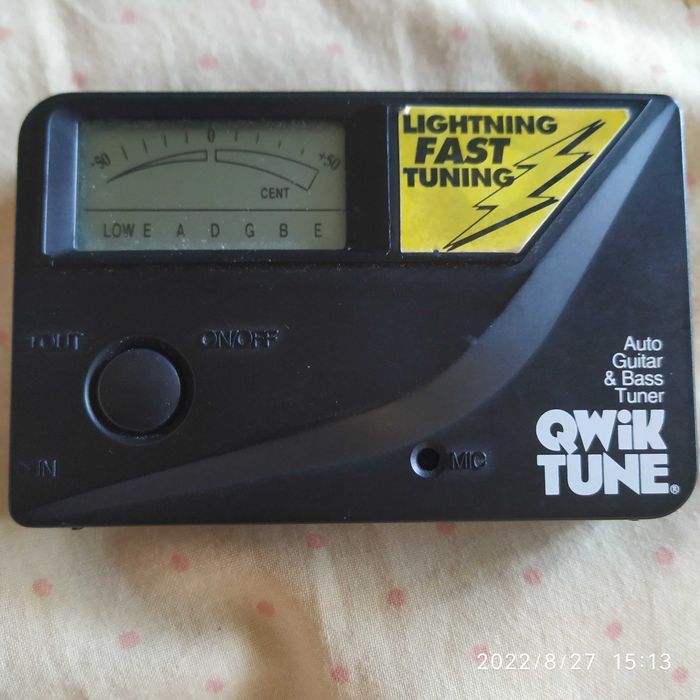 Afinador guitarra Quik Tune
