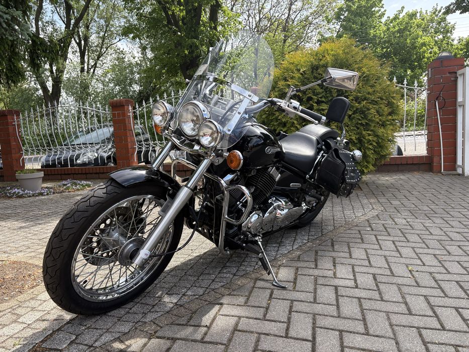 Yamaha XVS 650 Dragstar 28tys km Bezwypadkowy Oryginał Transport Polecam