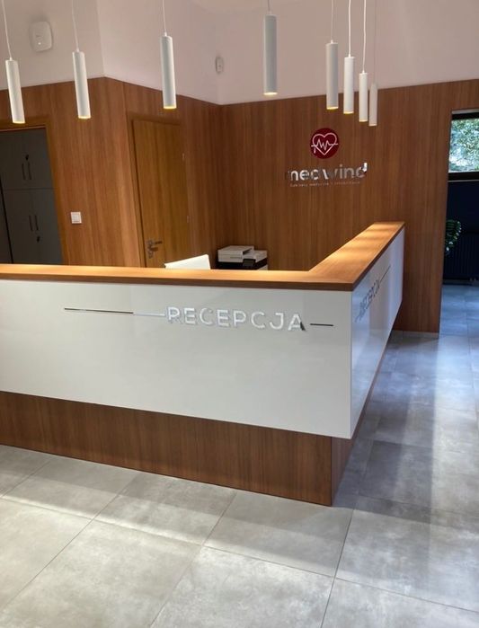 Gabinety medyczne i sala do ćwiczeń