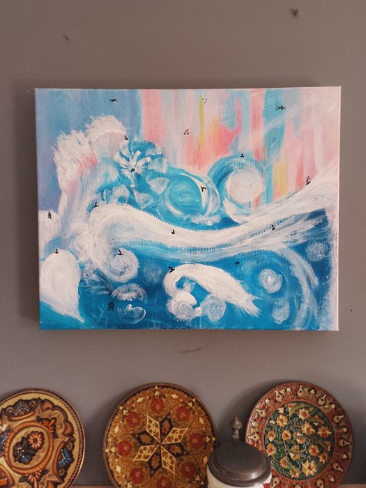 Pintura acrílico em Tela