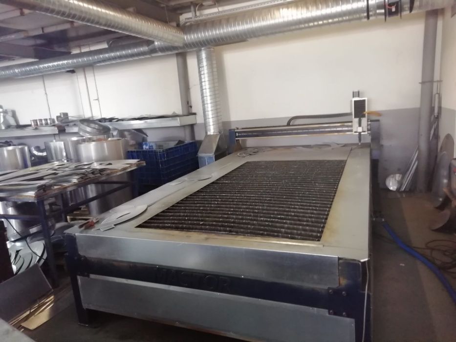 Mesa plasma 3000x1500 para fontes Hypertherm