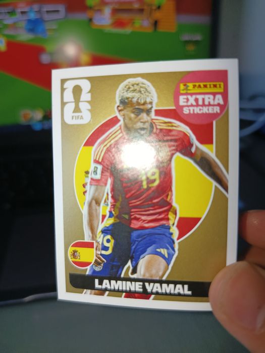Lamine yamal ouro panini copa 2026