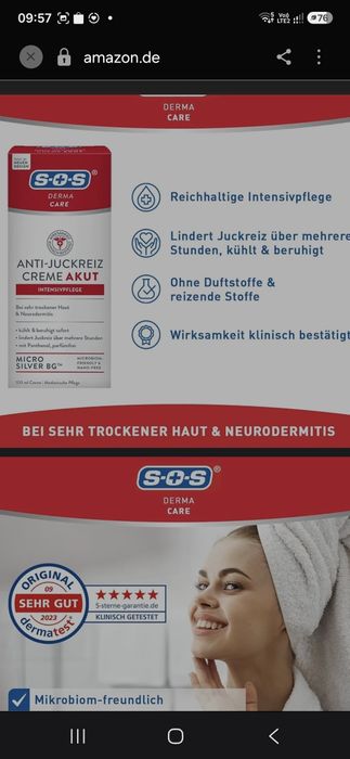 Krem 100 ml ANTI JUckrei AKUT