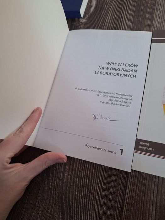 Wpływ leków na wyniki badań laboratoryjnych skrypt 1 P. Mrozikiewicz