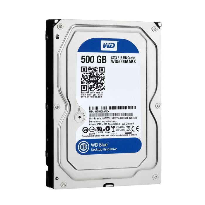 Dysk Twardy Western Digital Wd Blue Wd5000Aakx 500Gb Sata 3,5" (U)