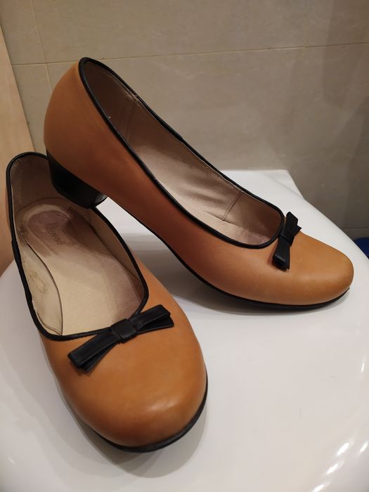 Półbuty damskie skóra naturalna Veroni r.40 wkładka 26 cm