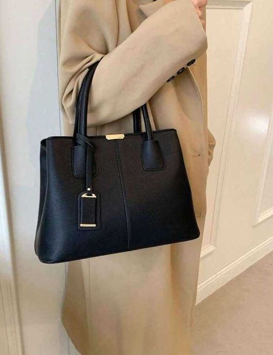 Tote bag - carteira preta