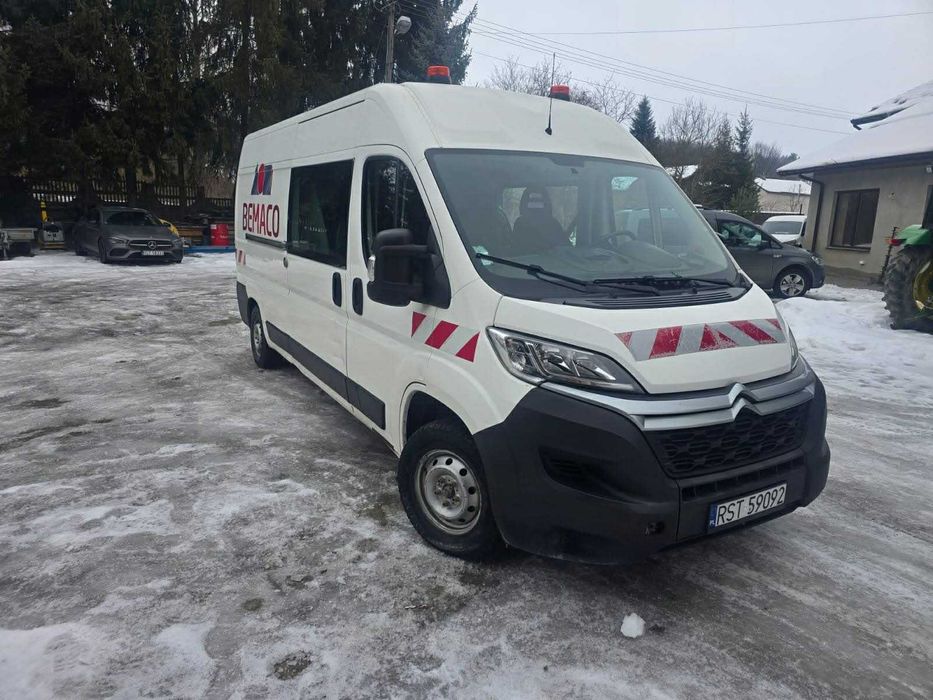 Citroen Jumper brygadówka 7 - osobowy