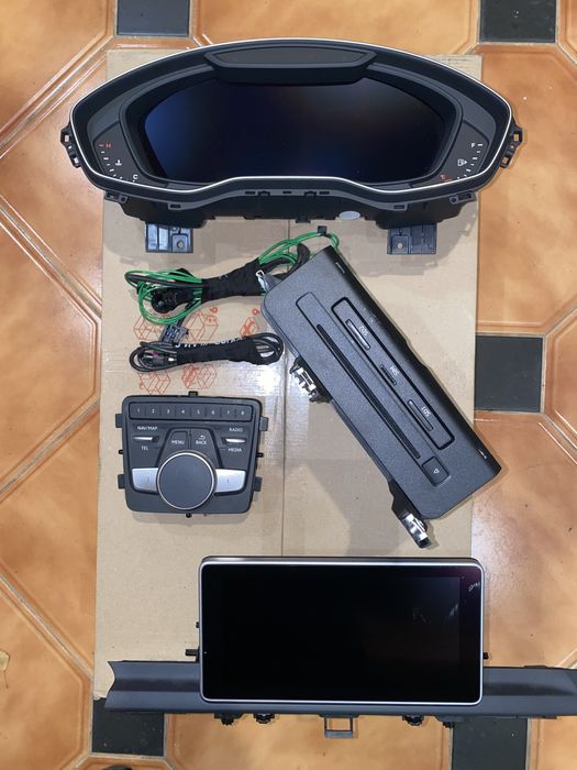 Приборка цифрова щиток лед led cockpit mmi audi s4 b9 a4 s5 a5 8w f5