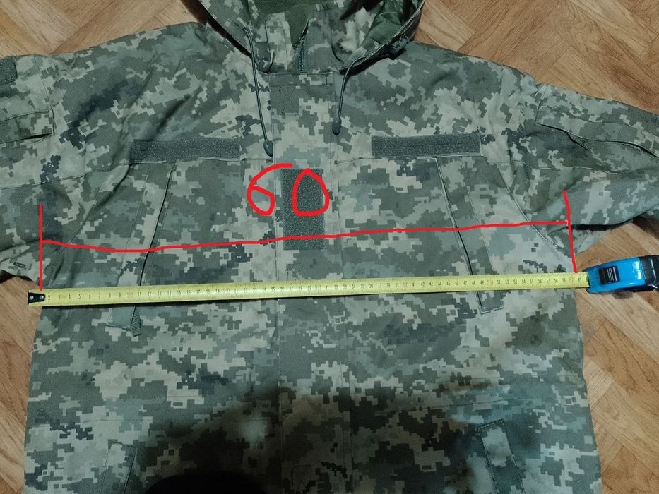 Тактическая куртка ветроводонепроницаемая