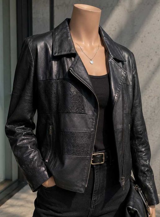 Nowa skórzana kurtka premium Broch leather