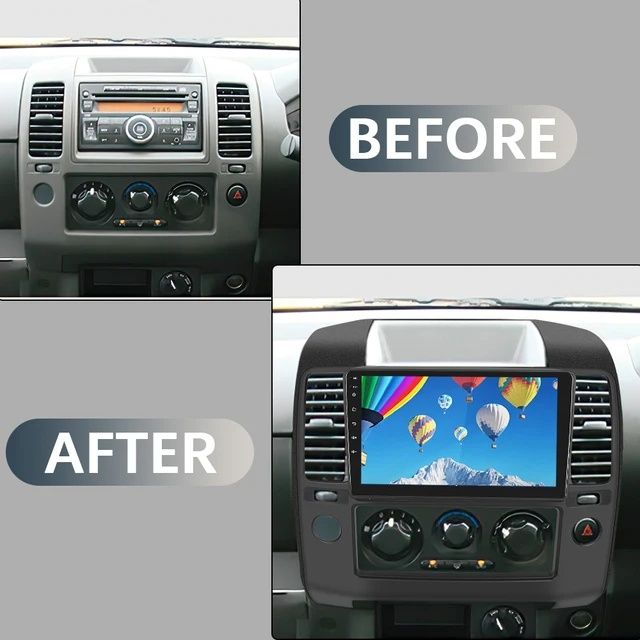 Rádio 9" android Nissan Navara CARPLAY WIFI GPS Canbus 2/32GB Novo