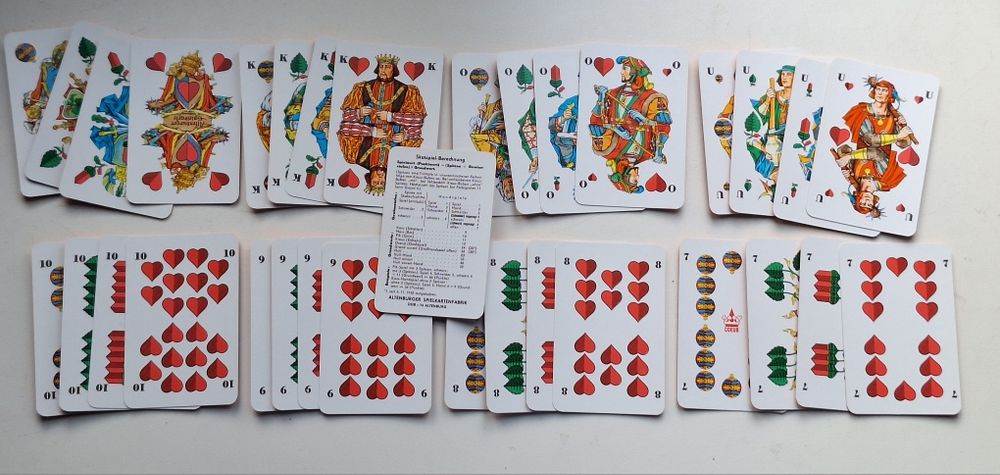 Настольная игра Игральные карты Германия