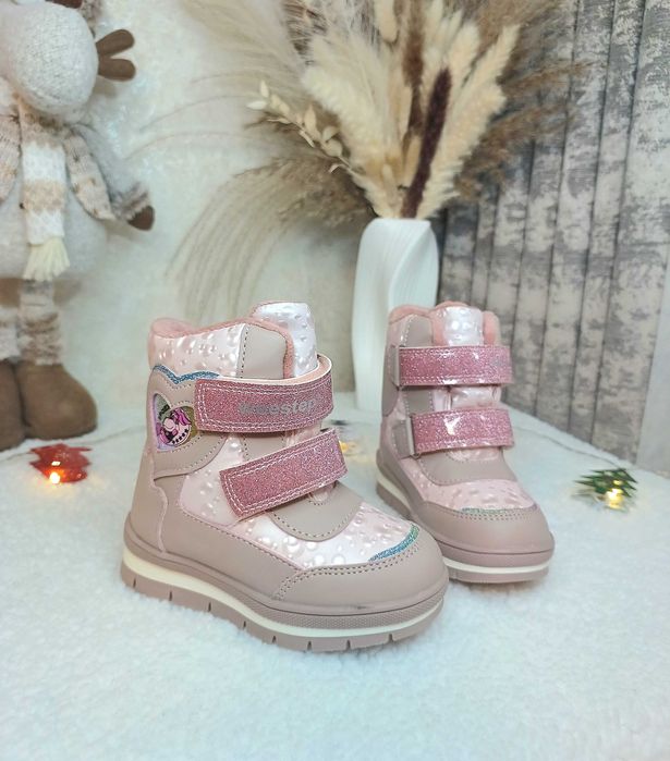 Дитячі зимові черевики Weestep чоботи 22 23 24 25 для дівчинки дутіки