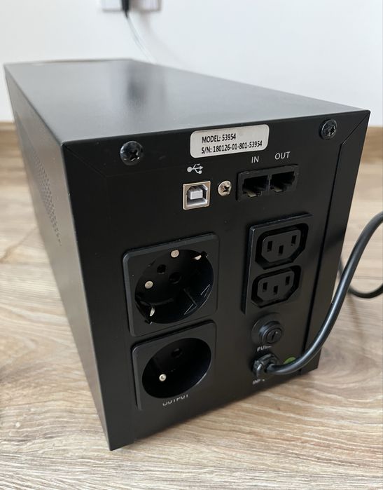 Zasilacz awaryjny UPS Qoltec Monolith LCD 53954