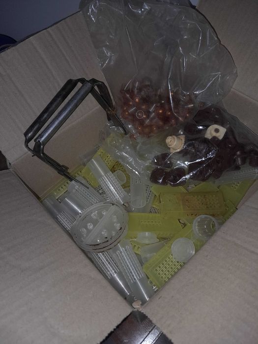 material apícola e centrifugador