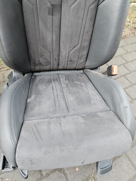 Fotel poszycie materiał stelaż kanapa audi a6 c8 sline alcantara