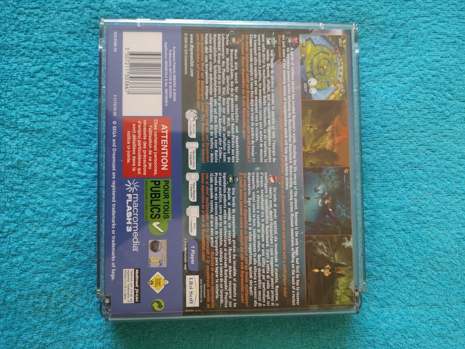 Sega Dremcast gra Rayman 2 ideał ang. PAL