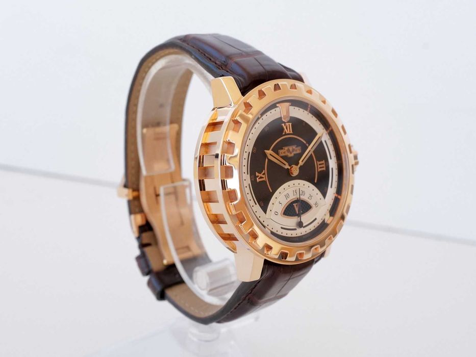 Dewitt Academia Seconde Retrograde Serenity 18K Rose Gold 43