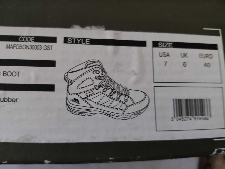 Buty trekkingowe Trespass waterproof 40