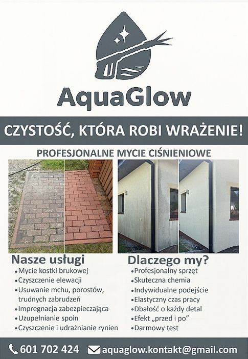 Profesjonalne czyszczenie Kostki • Elewacji •Impregnacja