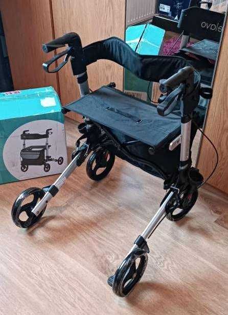 Chodzik Wózek Balkonik  dla Seniora  Składany  Helavo Rollator  H 1010