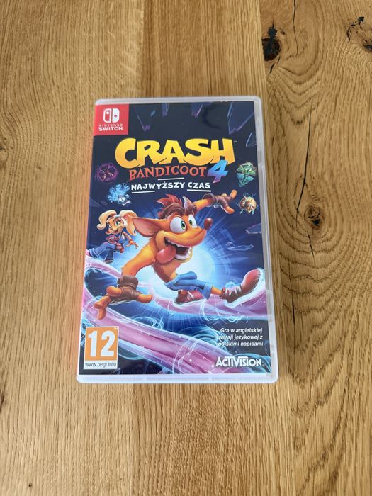 Nintendo Switch Crash Bandicoot 4 Najwyższy Czas!