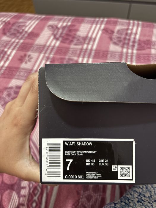 Air Force 1 Shadow como novas