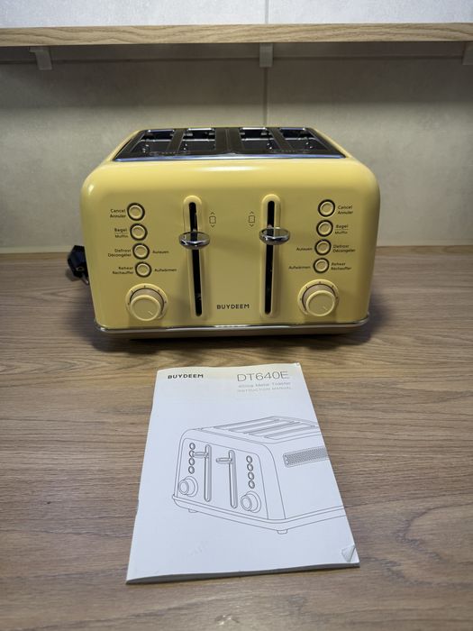Toster Buydeem DT640E  1800w Yellow