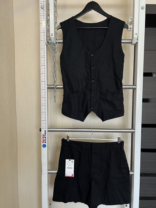 Шорты Zara , черные шорты Zara