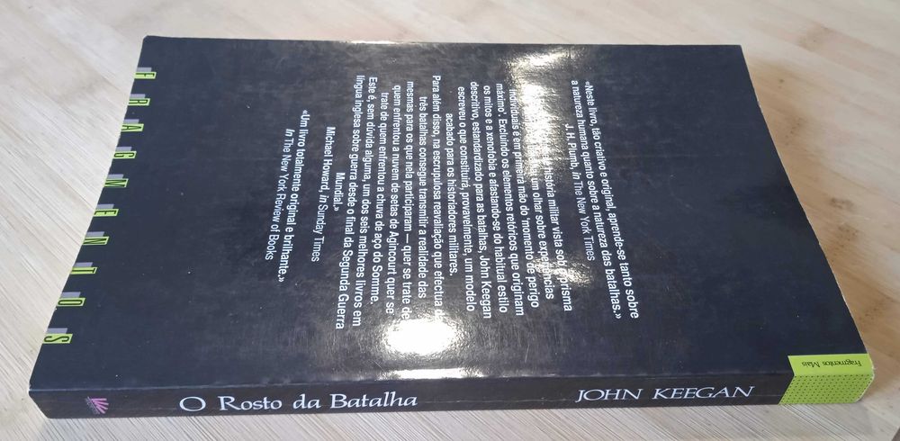 O Rosto da Batalha de John Keegan