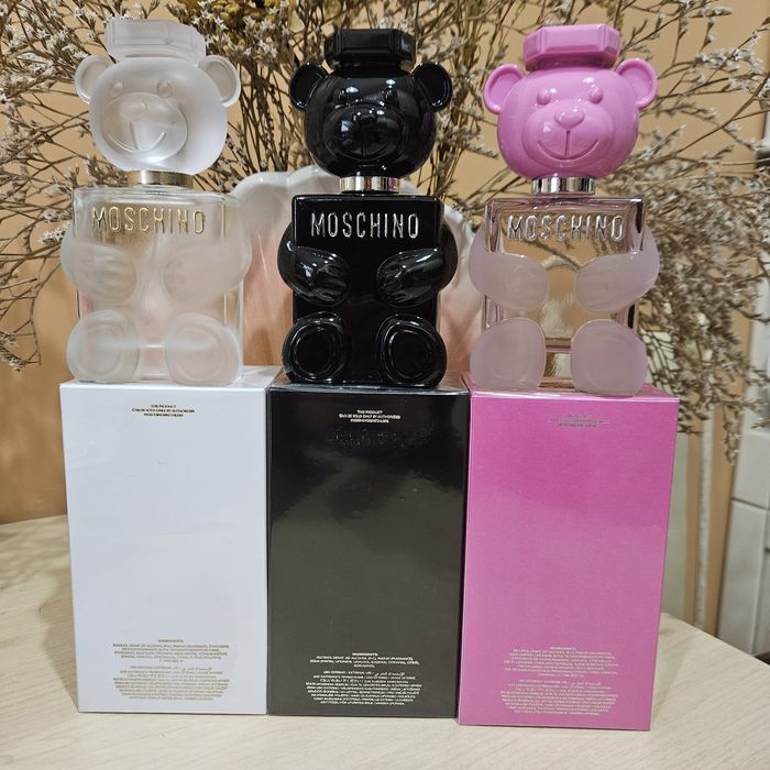 ДУХИ ПАРФУМ жіночий Moschino Toy 2  100 мл рожевий, білий, чорний