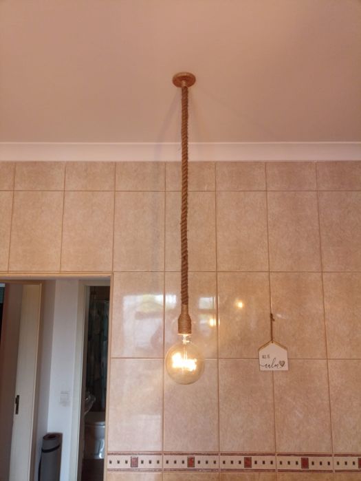 Candeeiros feitos a mao