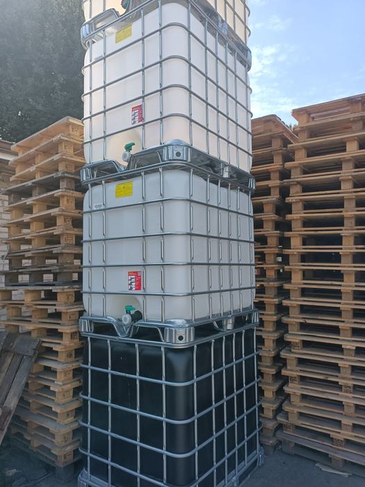 Zbiornik 1000 l Mauser/ Mauzer czarny