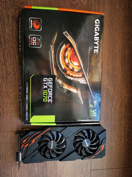 Відеокарта Nvidia GTX 1070 8 ГБ(Sumsung)GDDR5