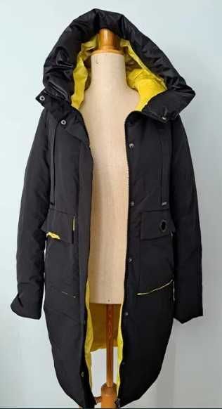 Fine Baby Cat - Cudna Damska Kurtka Puchowa Płaszczyk Parka S jak Nowa