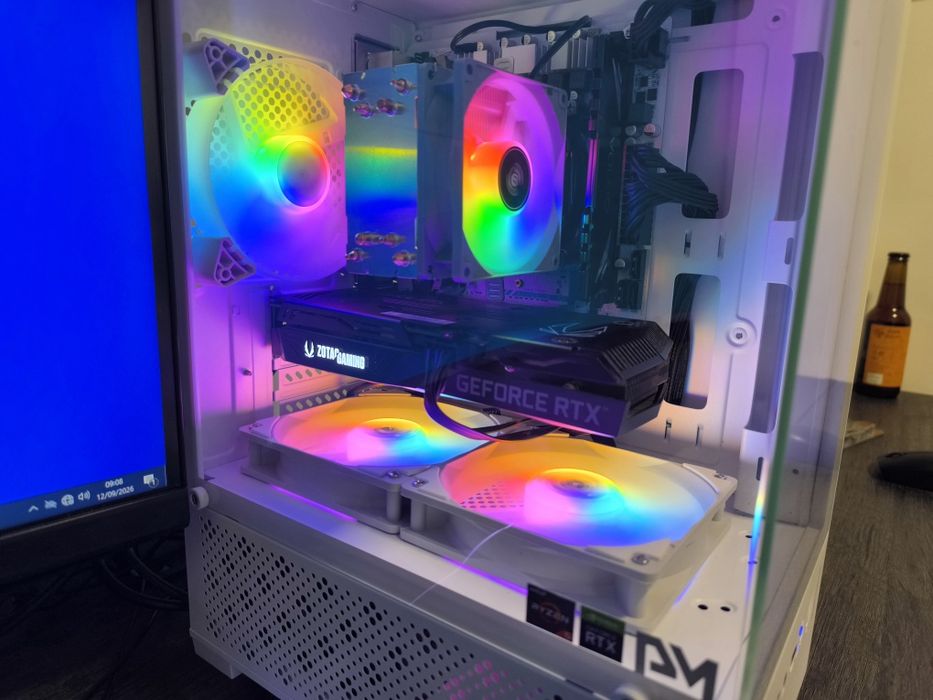 Pc Gaming 3060Ti + Ecrã + Periféricos 3x Sem Juros