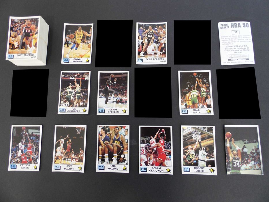 Cromos NBA Basquetebol