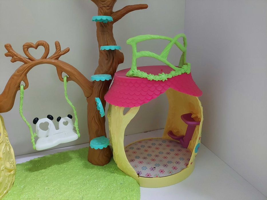 Mattel Enchantimals Zetaw Leśny Domek pandy używany