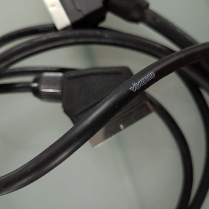 2 cabos SCART 21 pinos