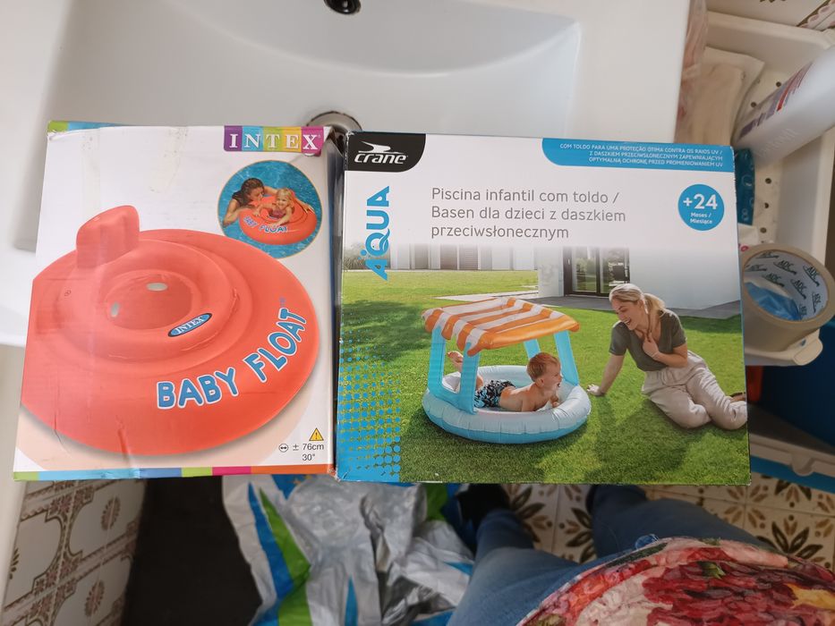 Boia e piscina - urgente para despachar