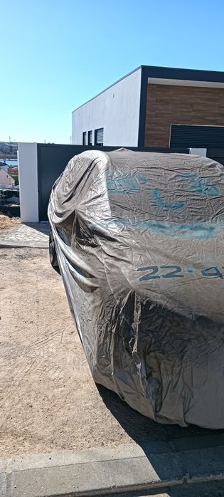 Capa de lona e pelo por dentro