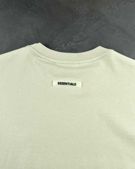 Футболка Fear Of God Essentials Front Logo T-Shirt Alfalfa Sage