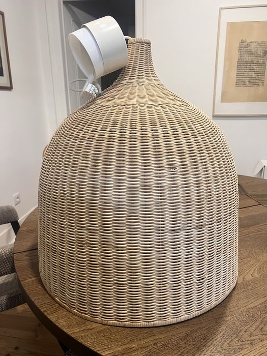 Abajour em verga com 60cn de diametro