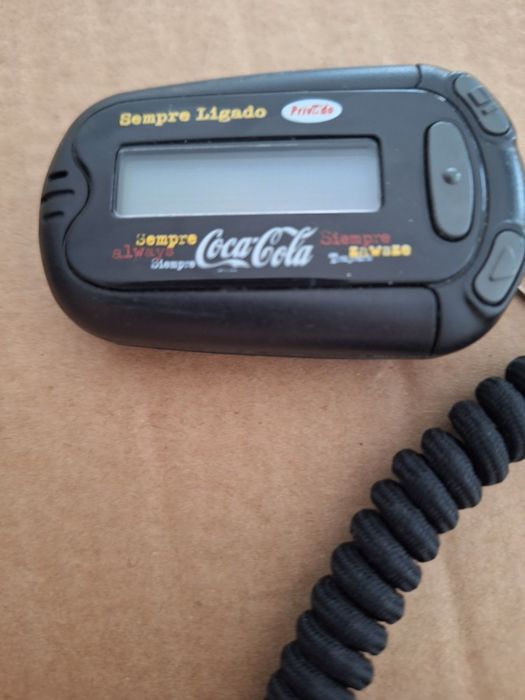 Pager coca cola e Manuais