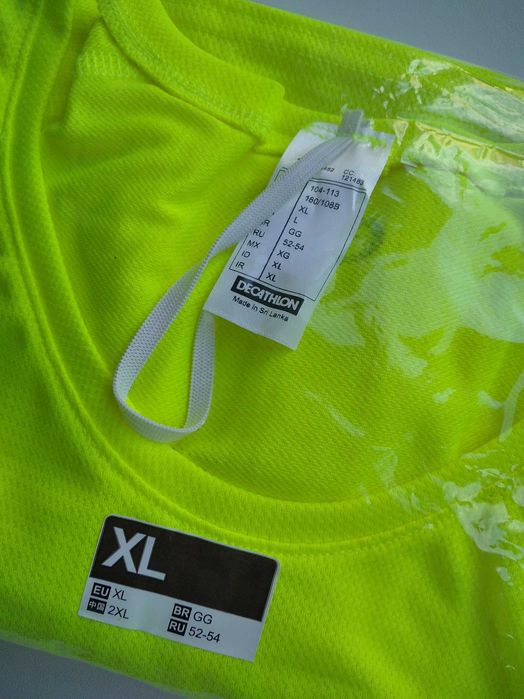 Футболка KALENII, дышащий Экиден, Decathlon, ХL, RU 52-54, новая!