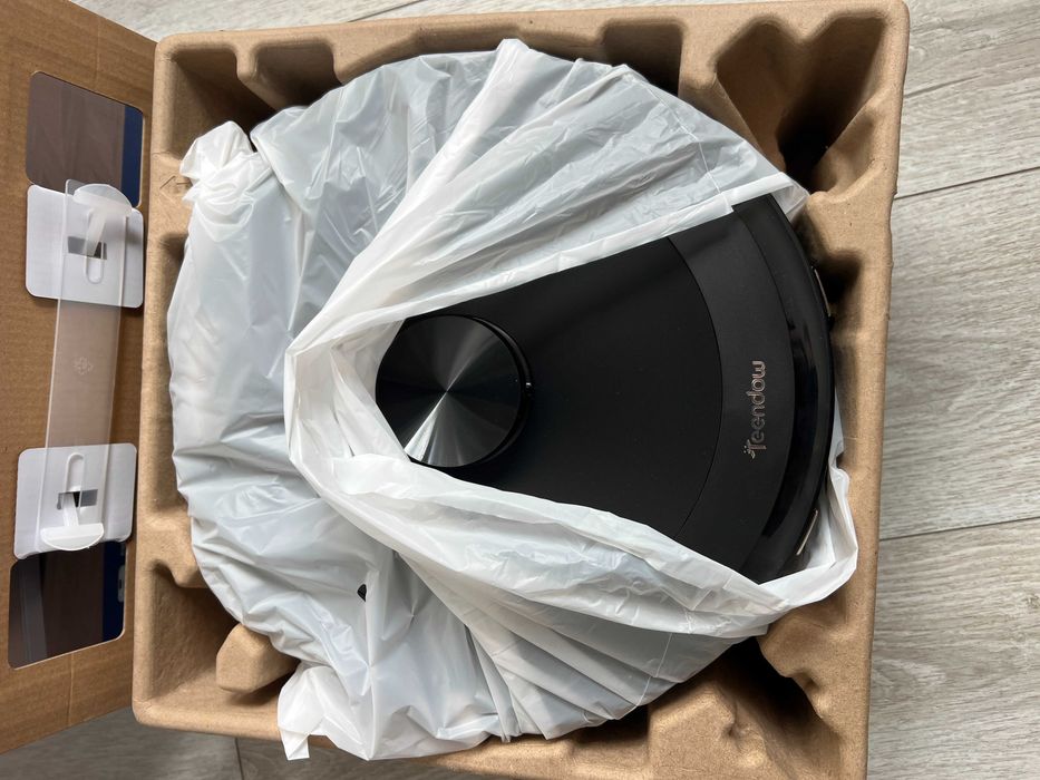 NOWY Robot odkurzający ze stacją opróżniającą 2-w-1 Teendow D10S MAX