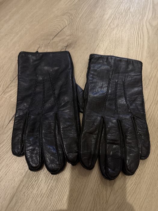 Rękawiczki skórzane H&M rozm.L/XL