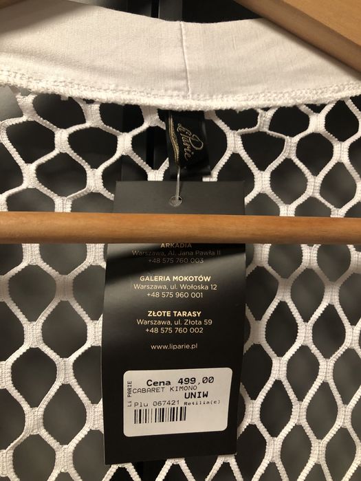 Kimono cabaret białe
